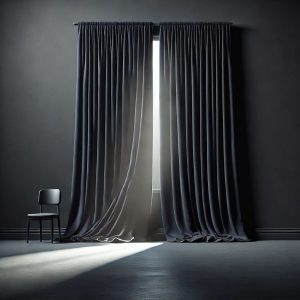 پرده اتاق خواب بلک اوت