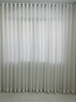 پرده مینیمال حریر ساده