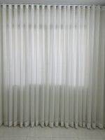 پرده مینیمال حریر ساده