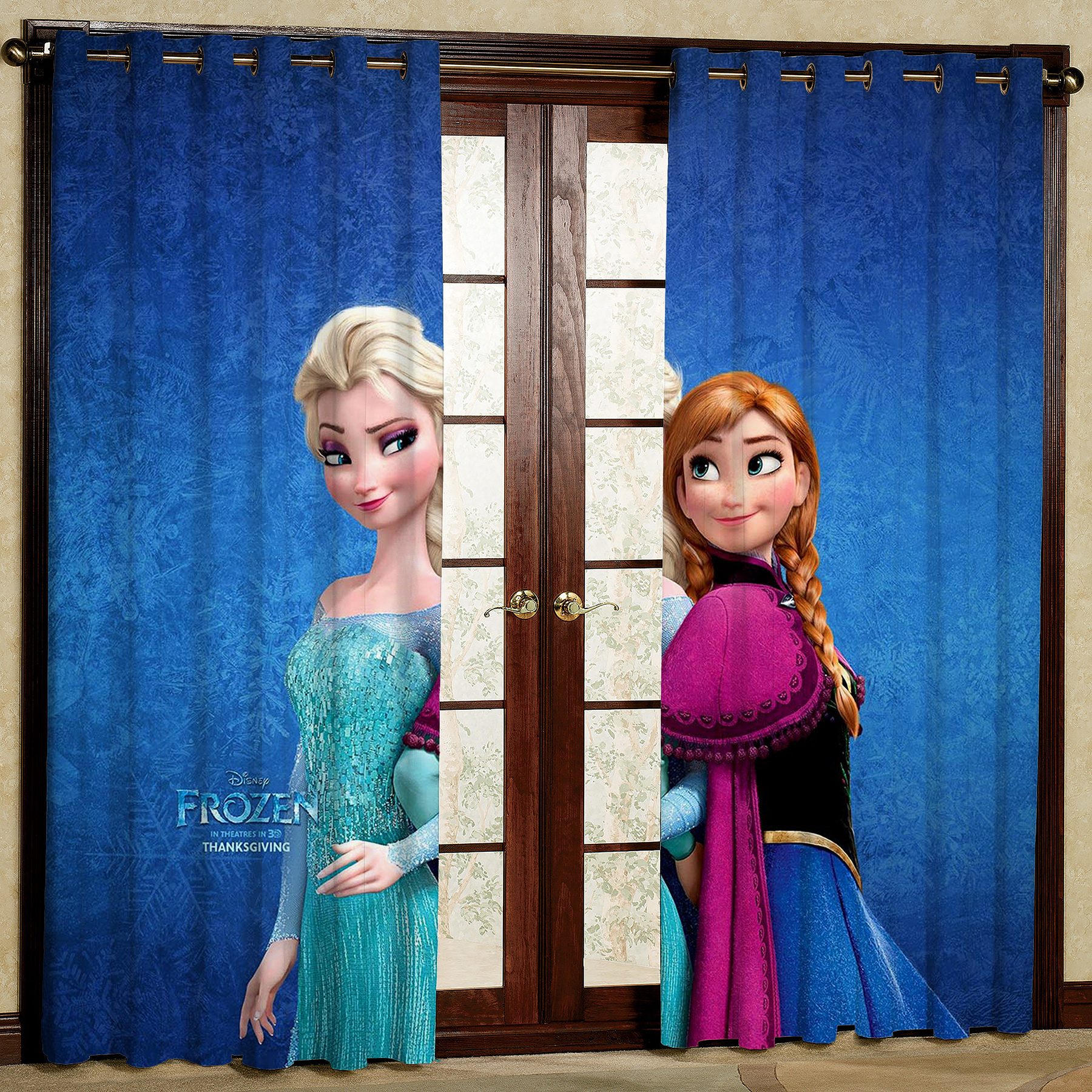 پرده پانچی دخترانه