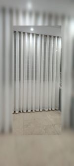 پرده پانچی مدل کتان بارانی