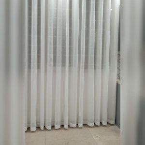 پرده پانچی مدل کتان بارانی