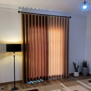 پرده مخمل مینیمال